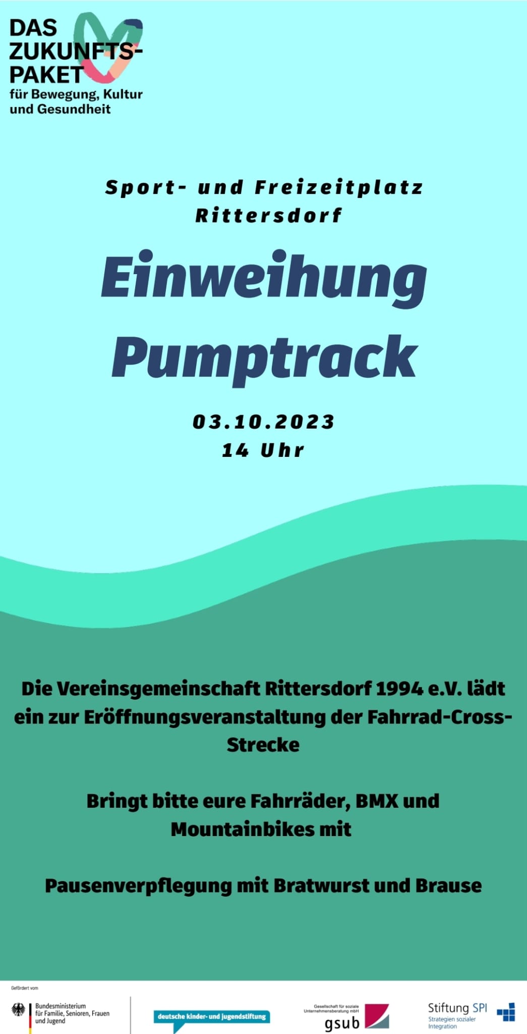 Einladung Pumptrack