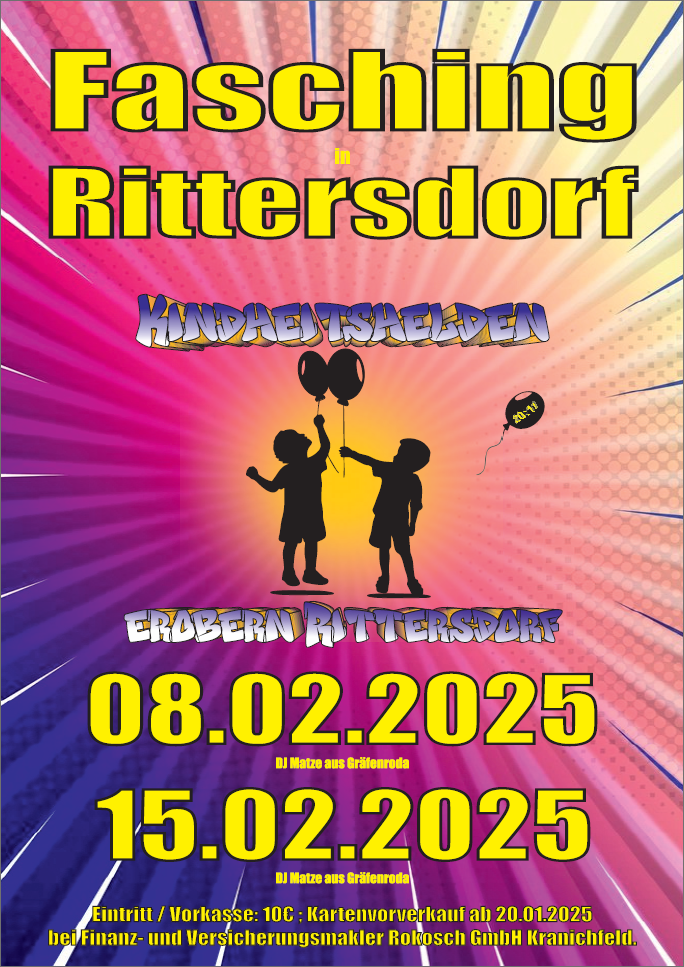 Fasching Rittersdorf 2025
