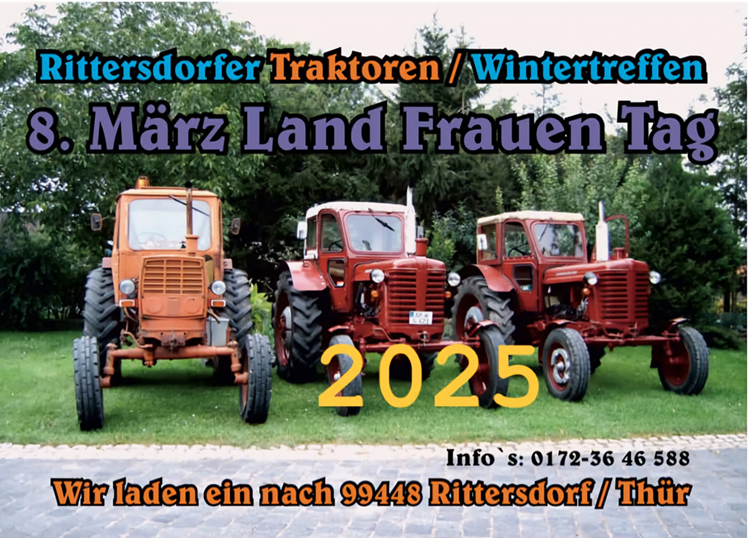 Traktortreffen Rittersdorf 2025